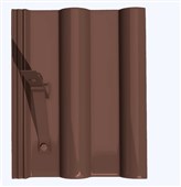 KMB BETA Taška sněholamu kovová Beta hnědá